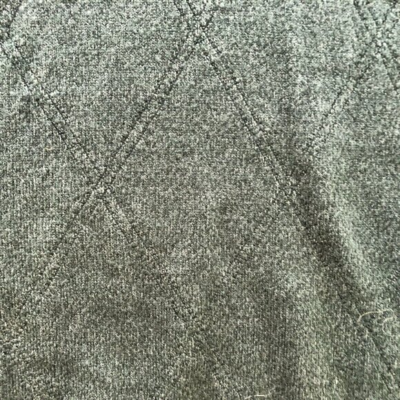 Dockers Men Vest Sweater Size XXL Argyle Textured Knit Sleeveless Classic V-Neck - Picture 7 of 9